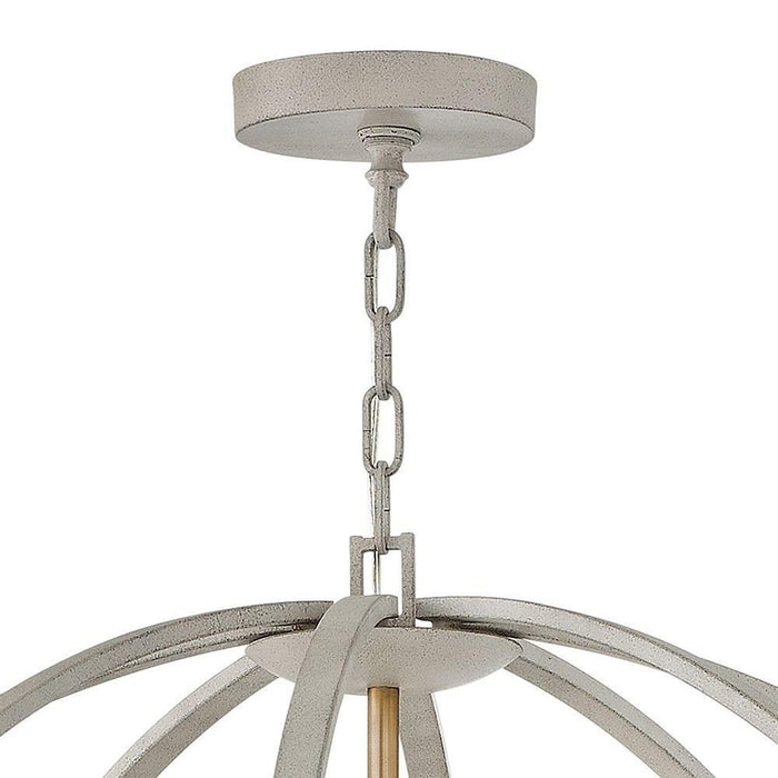 Hinkley Lighting - 3464SB - Euclid - 16 Light Extra Large 3-Tier Orb Chandelier in Transitional-Modern Style - 44 Inches Wide by 49 Inches High