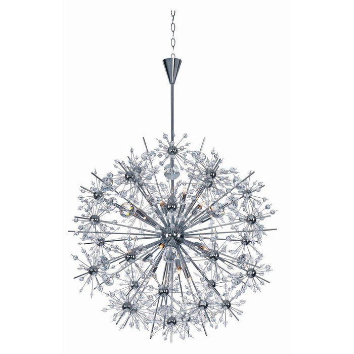 Maxim Lighting - 39746BCPC - Starfire-Eighteen Light Chandelier in Crystal style-32 Inches wide by 43.75 inches high