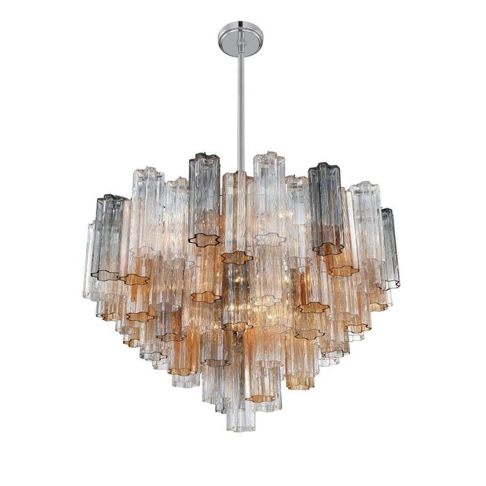 Crystorama Lighting - ADD-316 - Addis - 16 Light Chandelier-21.5 Inches Tall and 32 Inches Wide
