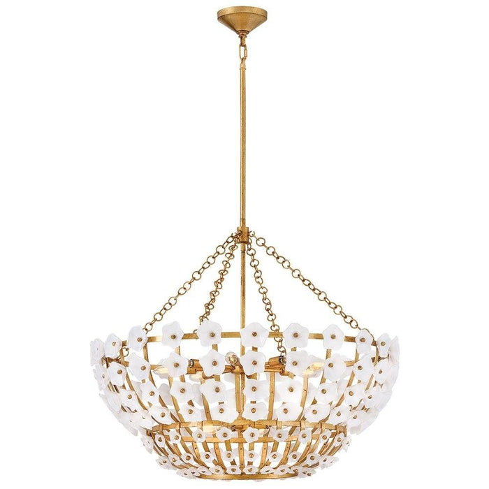 Fredrick Ramond Lighting - FR41636DA - Azalea - 60W 12 LED Large Chandelier-29.25 Inches Tall and 36 Inches Wide