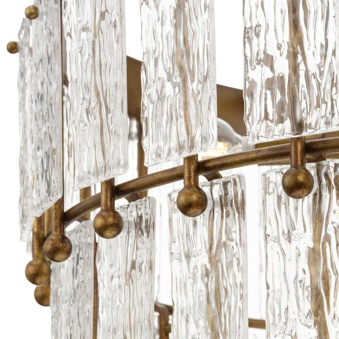 Progress Lighting - P400368 - Chevall - 9 Light Chandelier In Modern Style-23.5 Inches Tall and 32 Inches Wide